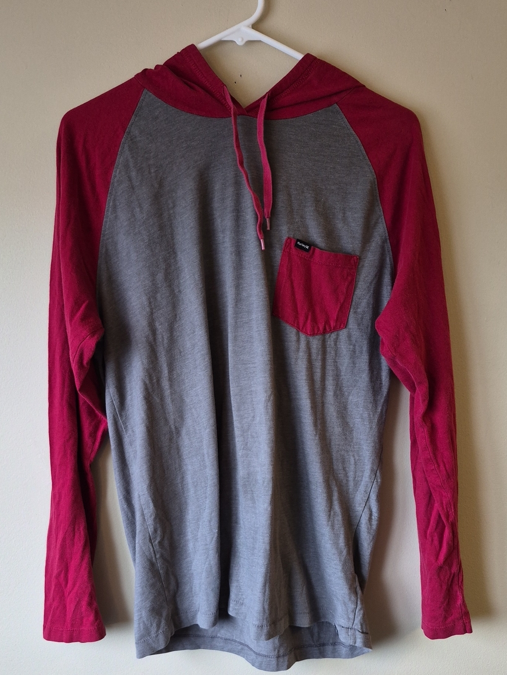 Hurley Raglan Hooded Tee